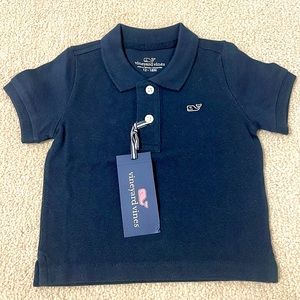 NWT vineyard vines toddler polo shirt. 12-18 months